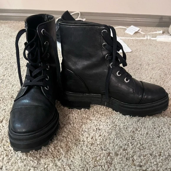 SCHUTZ | Shoes | Schutz Maylova Combat Boots | Poshmark